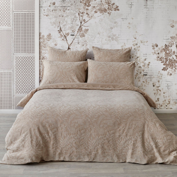 Willow Natural Quilt Cover Set